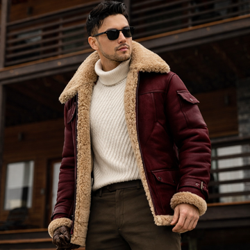 Apex B3 Bomber Leather Jacket
