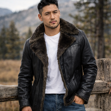 Arctic Adventure Fur Leather Jacket