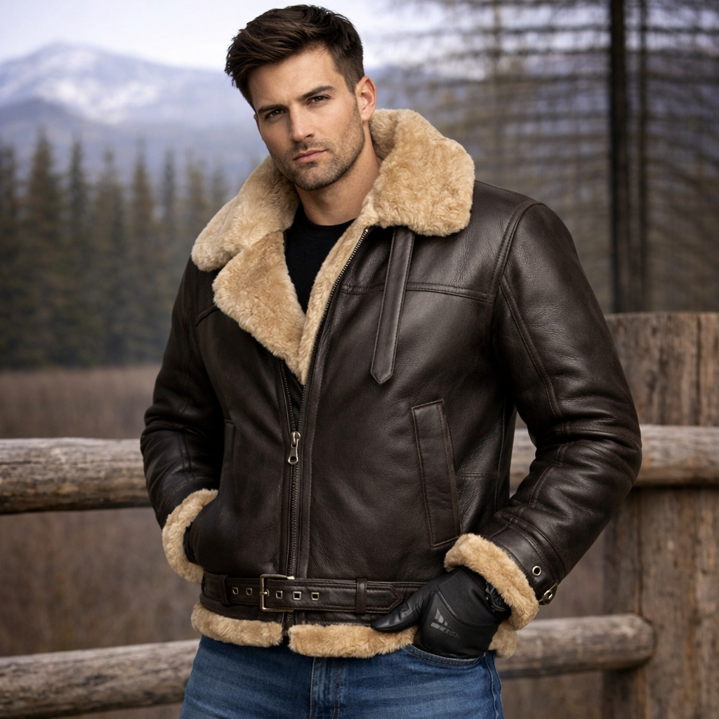 Men’s B3 Sheepskin Aviator Jacket