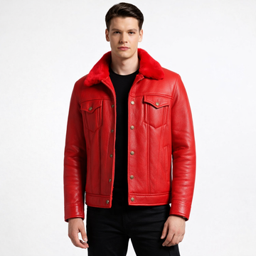 Ravenous Faux Fur Leather Jacket