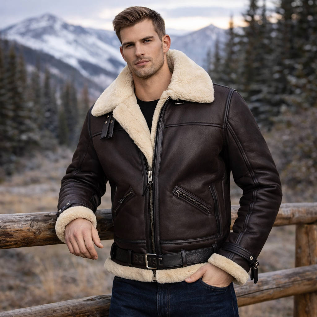 Shearling B3 Bomber Jacket