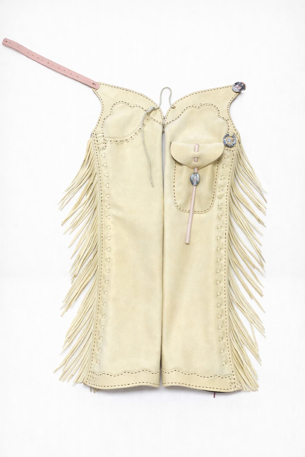 Men's Hand Crafted Native American Cowboy Style Leather Pant Rodeo Style Chap Mountain Men Western Buck Leather Gifts For Men