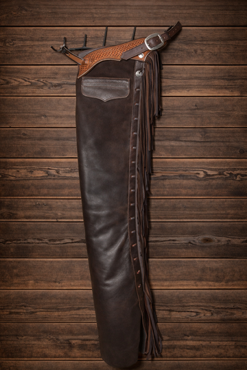 Men's Hand Crafted Chap Native American Cowboy Style Leather Pant Rodeo Style Chap Mountain Men Western Buck Leather Gifts For Men