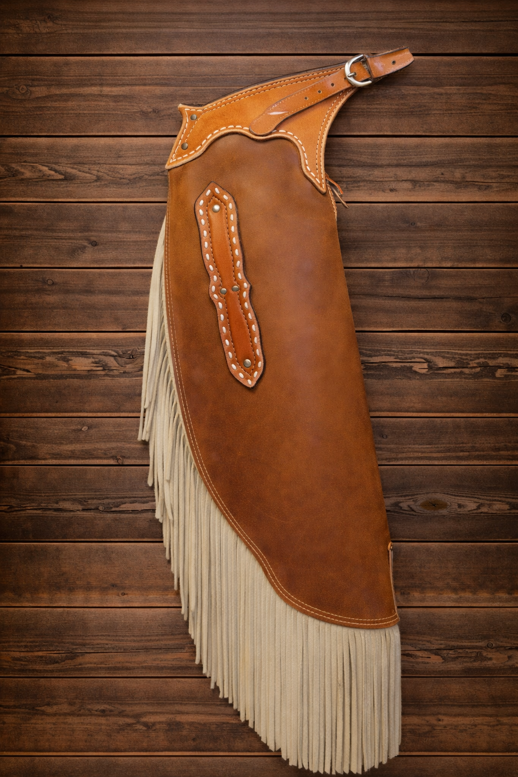 Men's Hand Crafted Native American Cowboy Style Leather Pant Rodeo Style Chap Mountain Men Western Buck Leather Gifts For Men