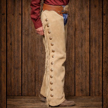 Men's Hand Crafted Chap Native American Cowboy Style Suede Leather Pant Rodeo Style Chap Mountain Men Western Chap Buck Suede Gifts For Men