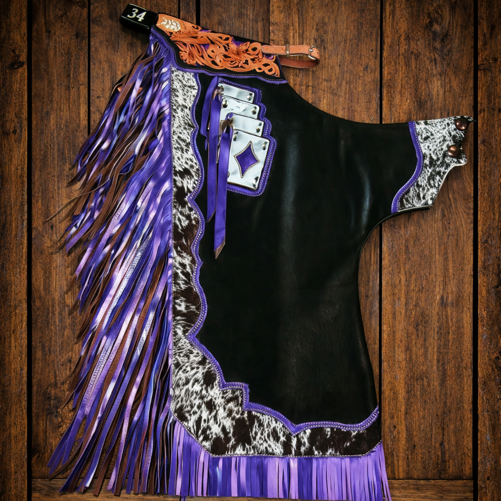 Men Chap Hand Crafted Tooled Yoke Native American Cowboy Style Suede Pant Rodeo Style Chap Mountain Men Western Buck Suede Gifts For Men