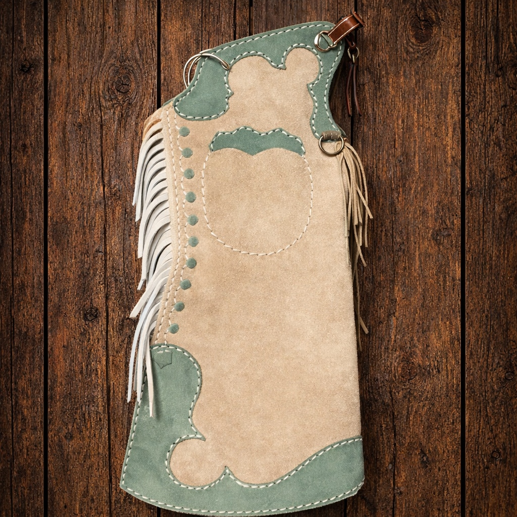 Men's Hand Crafted Native American Cowboy Style Suede Leather Pants Rodeo Style Cowgirl Chap Mountain Men Western Buck Suede Gifts For Men