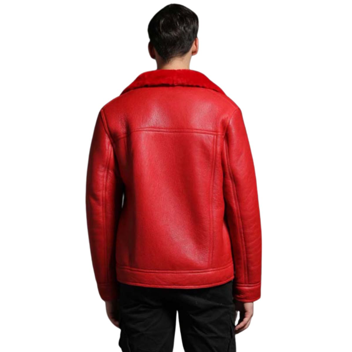 Ravenous Faux Fur Leather Jacket