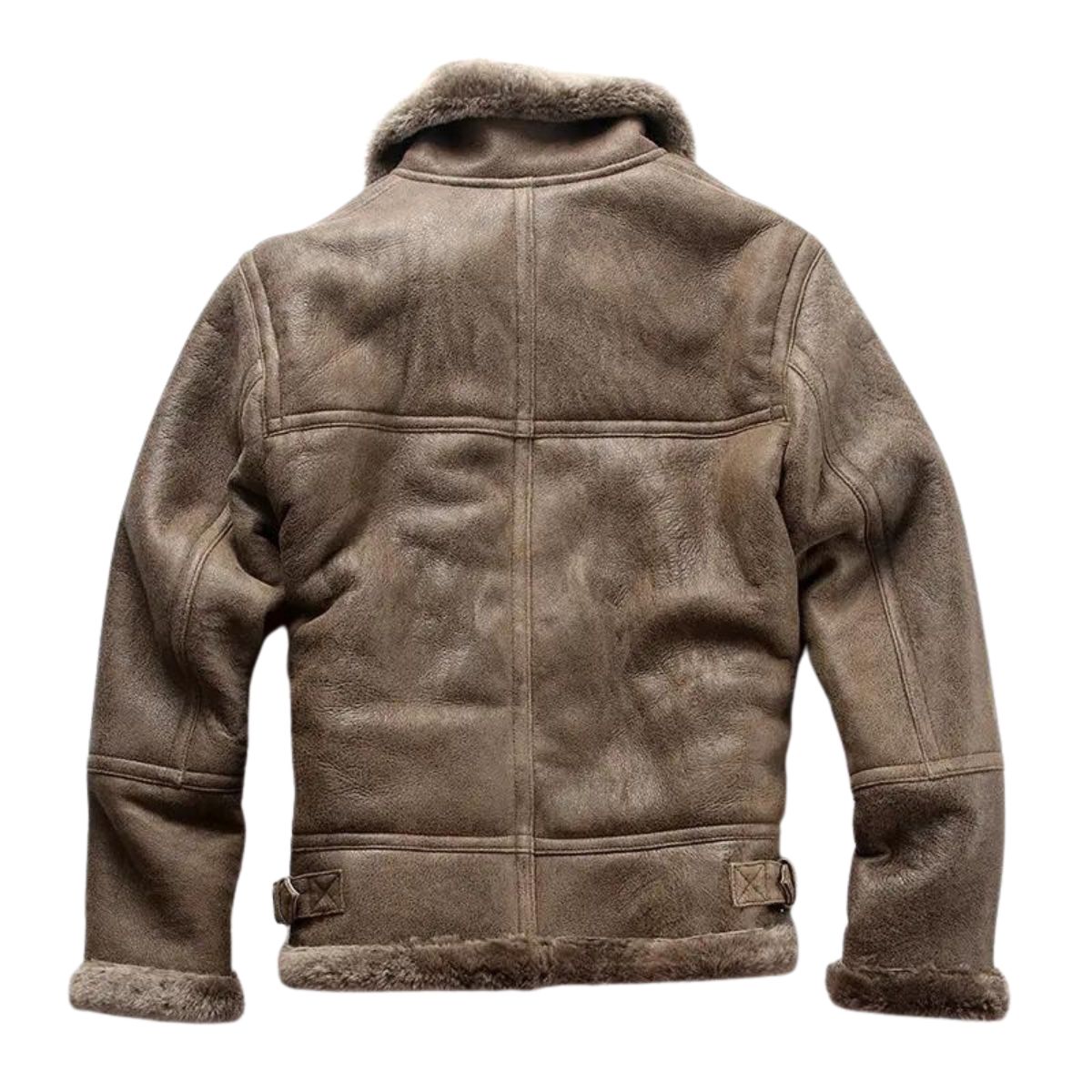 Vanguard Men’s Heritage Shearling Leather Jacket